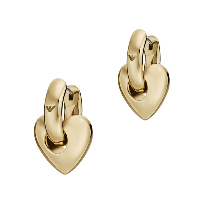 Emporio Armani Sentimental Créoles Pierced Heart - EGS3266710
