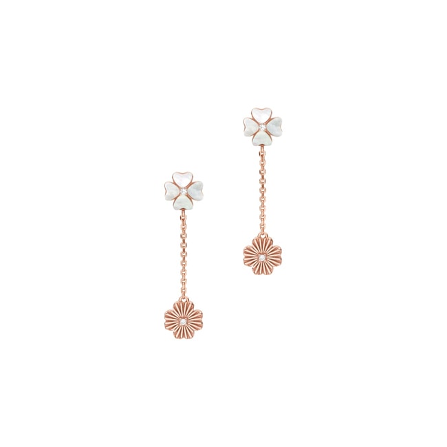 Emporio Armani Sentimental Drop Earring Clover Ever  - EG3652221