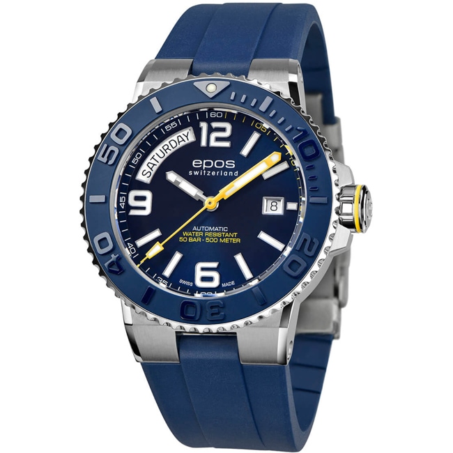 Epos Sport 3441 Diver Automatic Day-Date - 3441.142.96.96.56