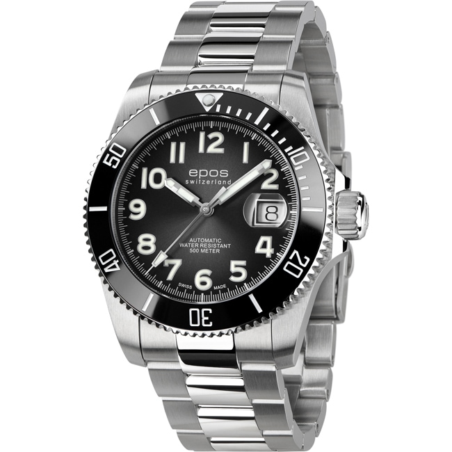 Epos Sport 3504 Diver Titanium Automatic - 3504.131.80.35.90