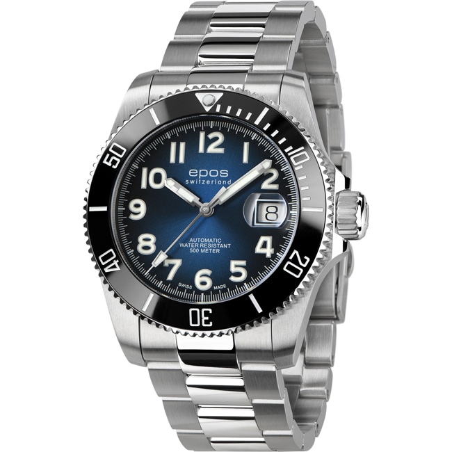 Epos Sport 3504 Diver Titanium Automatic - 3504.131.80.36.90