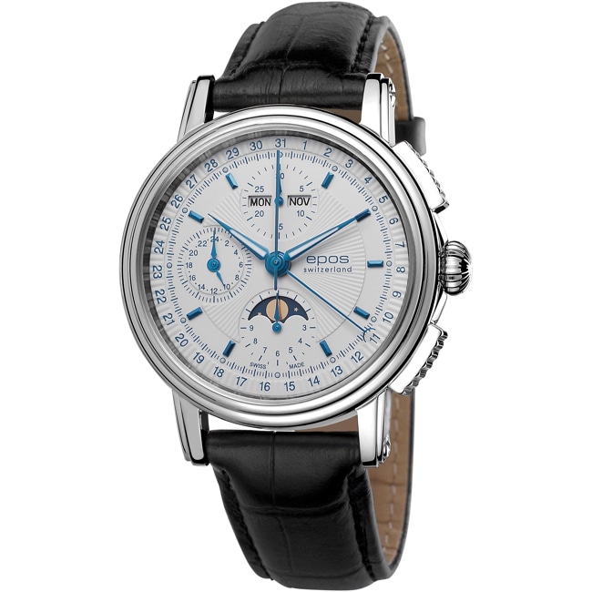 Epos Timeless 3395 Moon Phase Chronograph - 3393.238.20.10.25