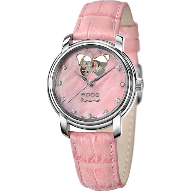 Epos Timeless 4314 Open Heart Diamonds - 4314.133.20.83.13