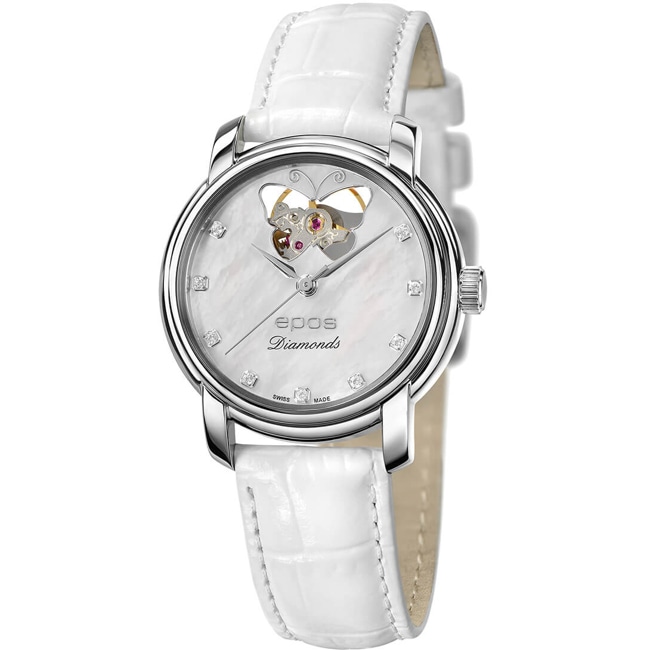 Epos Timeless 4314 Open Heart Diamonds - 4314.133.20.89.10