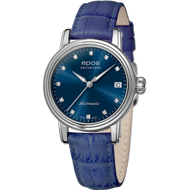 Epos Timeless 4390 Automatic Diamonds - 4390.152.20.86.16