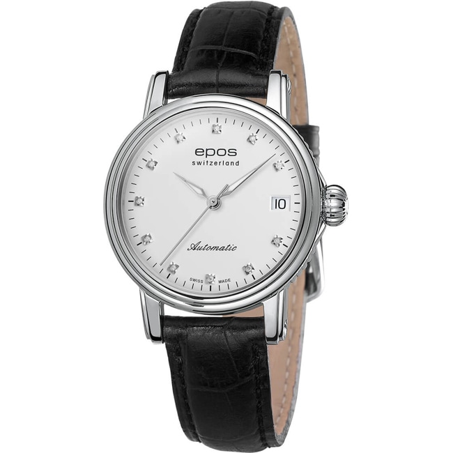 Epos Timeless 4390 Automatic Diamonds - 4390.152.20.88.15