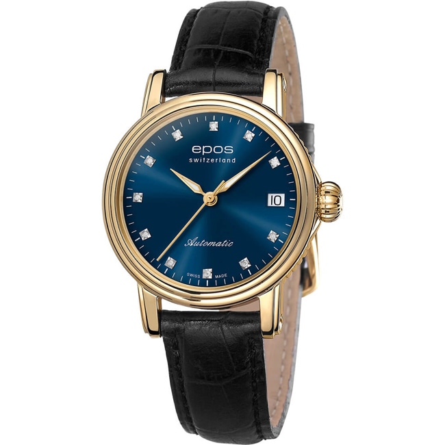 Epos Timeless 4390 Automatic Diamonds - 4390.152.22.86.15