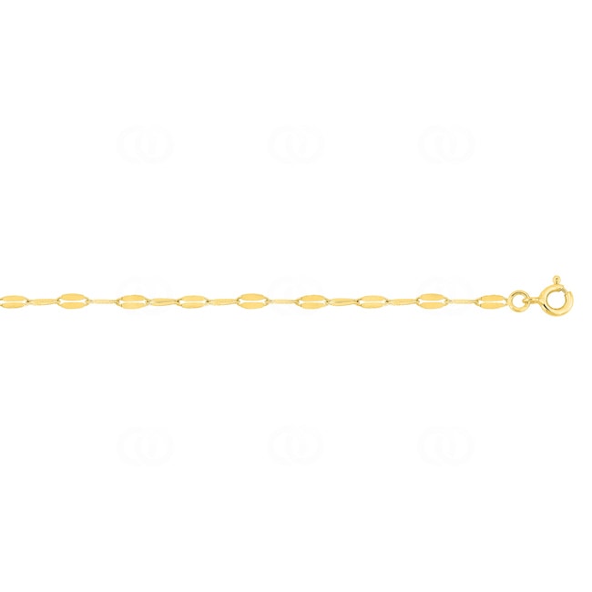 Chaîne fantaisie or jaune 375/9 ct 2.2mm - 9K538