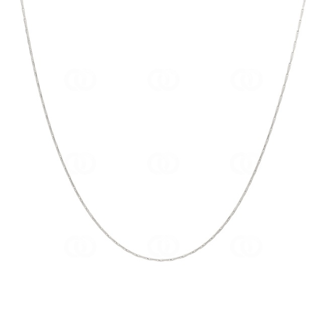 Fantasiekette 750/18 K Weissgold 0.8 mm - 371111036-WG