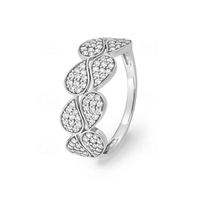 Fantasy Ring 375/9 K Weissgold mit Zirkonia - 197472.Z1