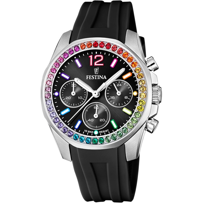 Festina Boyfriend Rainbow Chronograph 38mm - F20610/3