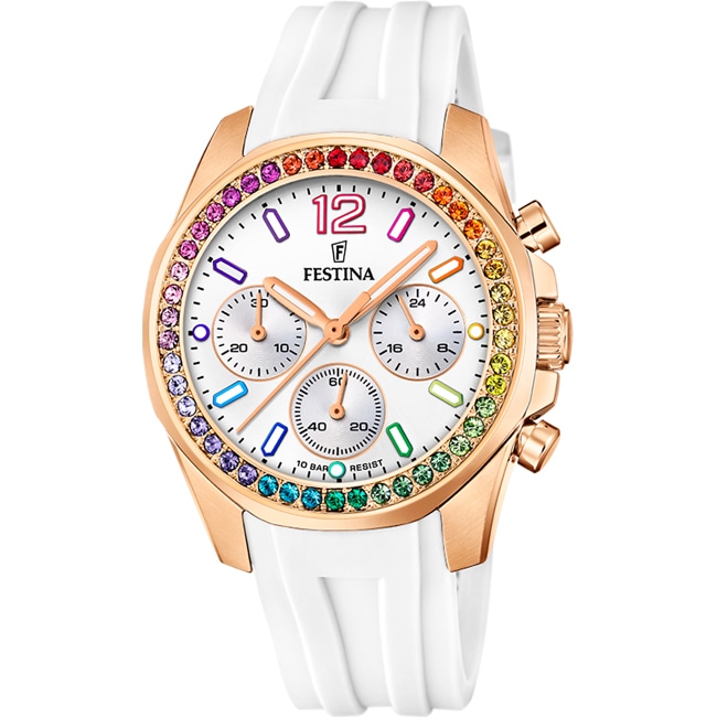 Festina Boyfriend Rainbow Chronograph 38mm - F20611/2