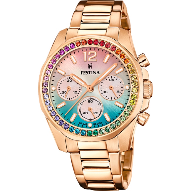 Festina Boyfriend Rainbow Chronograph 38mm - F20639/8
