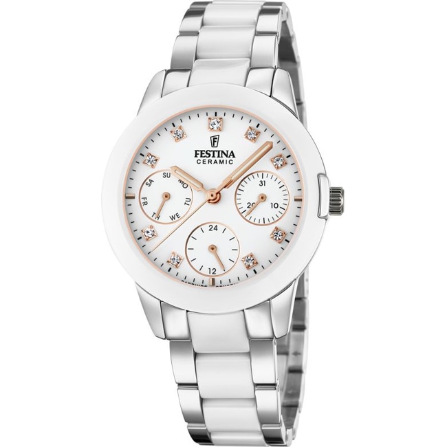 Festina Ceramic Lady Day-Date - F20497/1