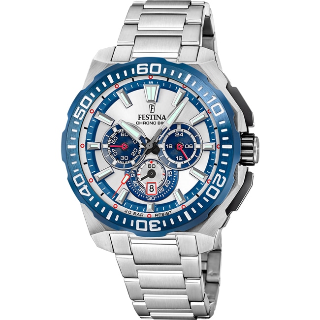 Festina Chrono Bike 2025 Bleu / Argenté - F20724/1