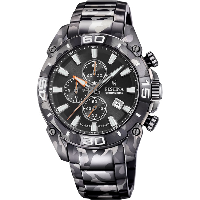 Festina Chrono Bike Special Edition Camo Gris  - F20710/1