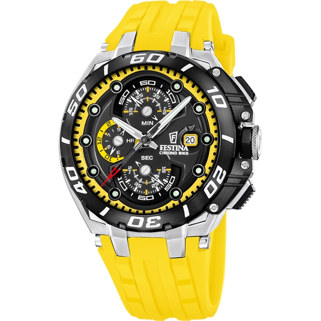 Festina Chrono Bike 2026 Gelb / Silbrig  - F20755/5