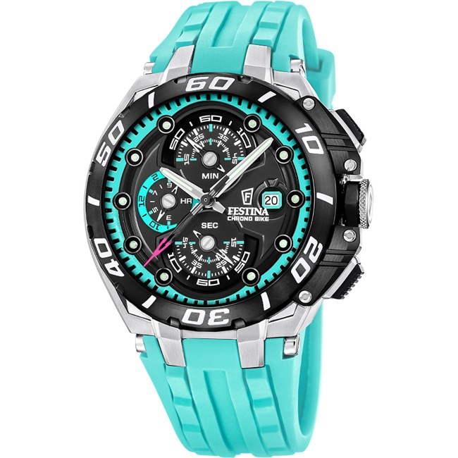 Festina Chrono Bike 2026 Hellblau / Silbrig  - F20755/7