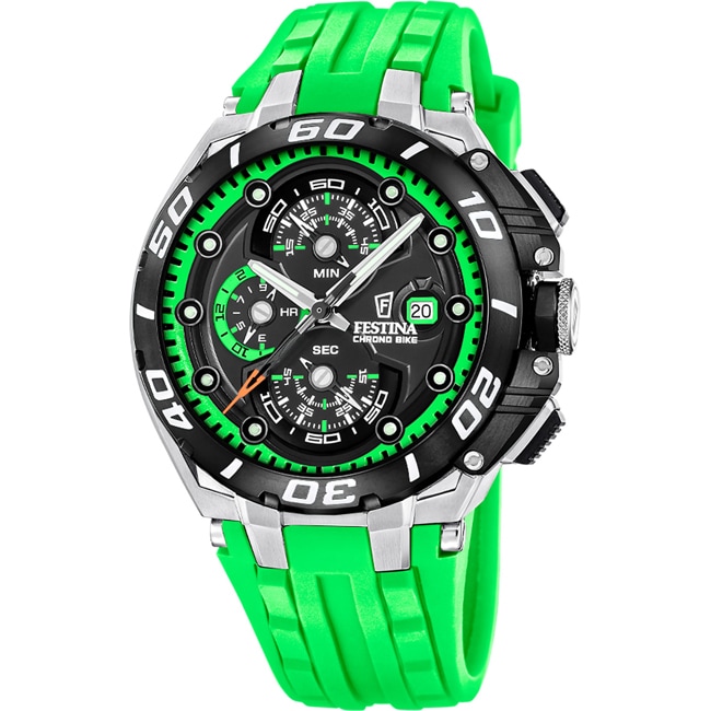 Festina Chrono Bike 2026 Hellgrün / Silbrig  - F20755/6