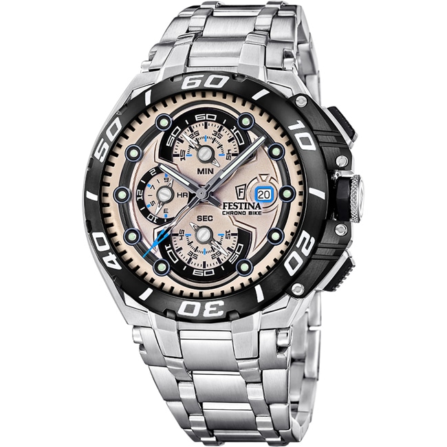 Festina Chrono Bike 2026 Silbrig / Beige - F20754/2