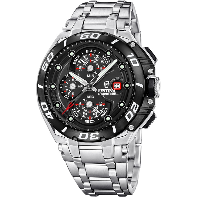 Festina Chrono Bike 2026 Silbrig / Schwarz - F20754/6