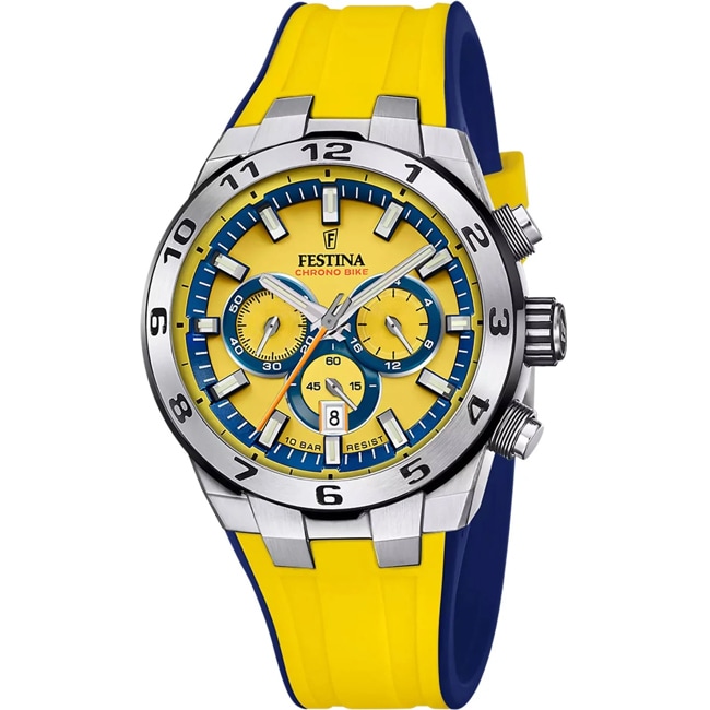 Festina Chrono Bike Gelb / Blau - F20671/4