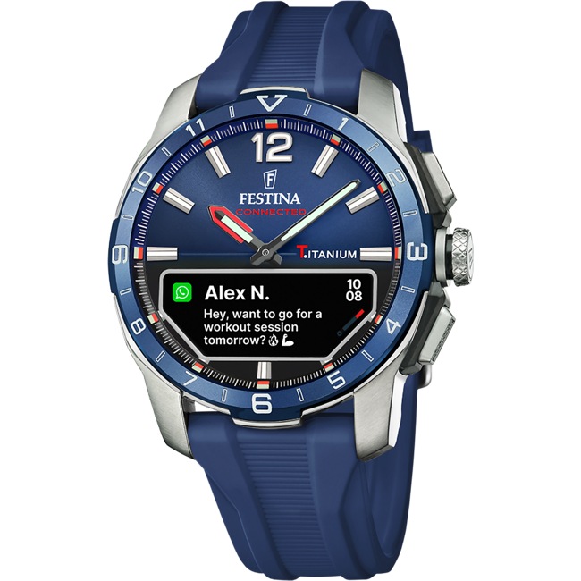 Festina Connected D Titan Dark Blue Ø 44 mm - F23000/1
