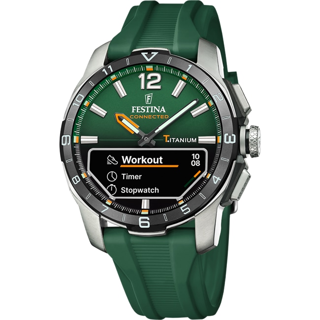 Festina Connected D Titan Dark Green Ø 44 mm - F23000/2