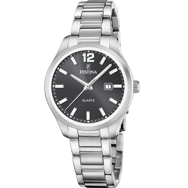 Festina Klassik Date Schwarz 34mm - F20737/5