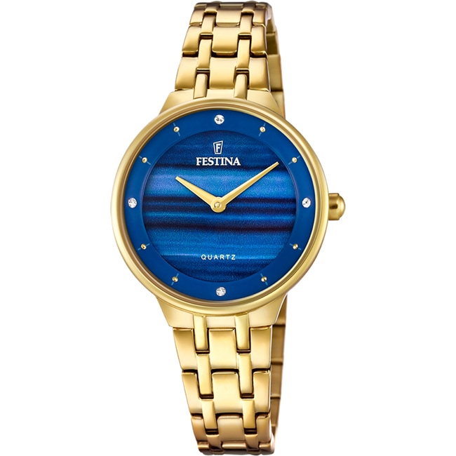 Festina Mademoiselle Goldig / Blau - F20601/A