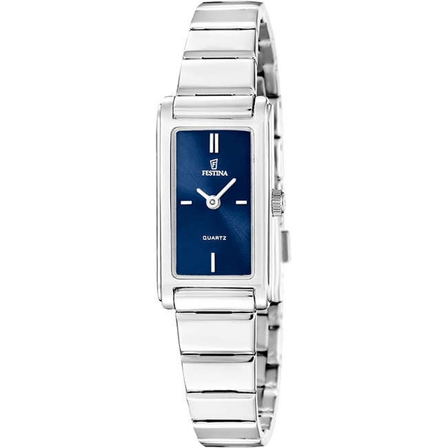 Festina Mademoiselle Square Silbrig / Blau - F20767/5