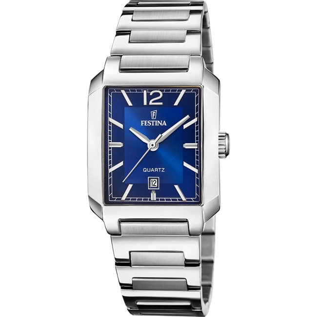 Festina On The Square Lady Date Silvery / Blue - F20679/3