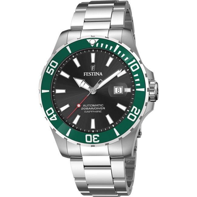 Festina Sport Automatik Diver Grün - F20531/2
