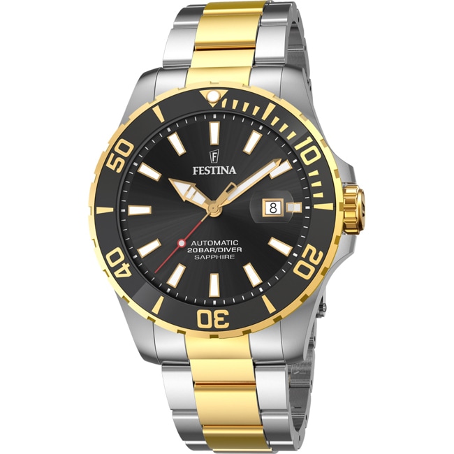 Festina Sport Automatic Diver Two-tone / Black - F20532/2