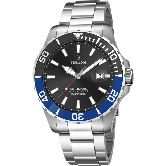 Festina Sport Automatik Diver Blau-Schwarz - F20531/6