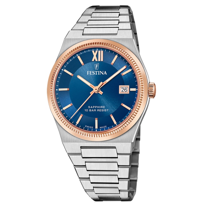 Festina Swiss Rivé Date 40mm - F20036/2