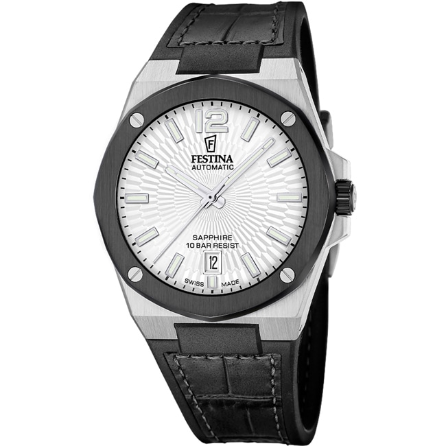 Festina Swiss Vallée Automatique Argenté / Noir - F22005/1
