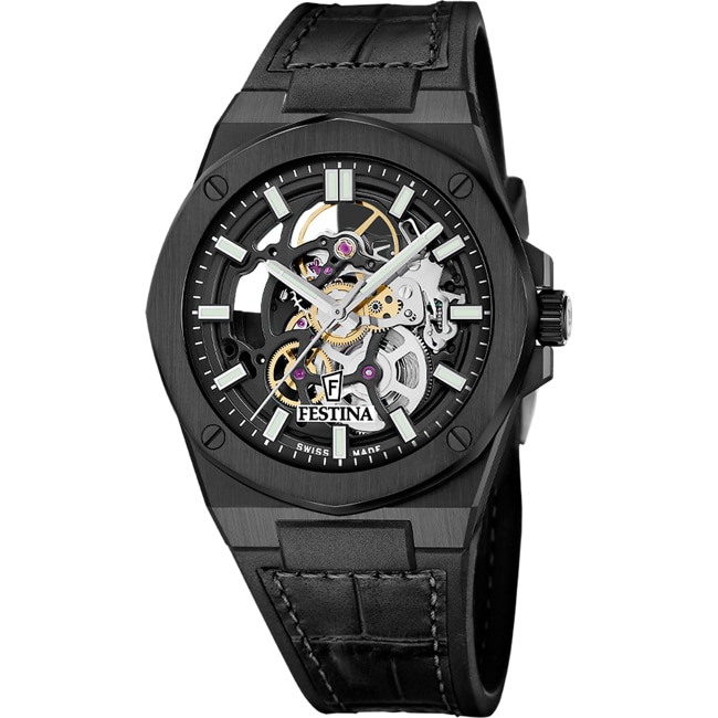 Festina Swiss Vallée Skeleton Noir - F22015/1