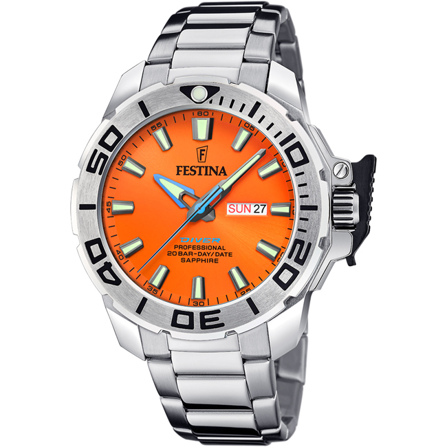 Festina The Originals Diver Day Date 46mm - F20665/5