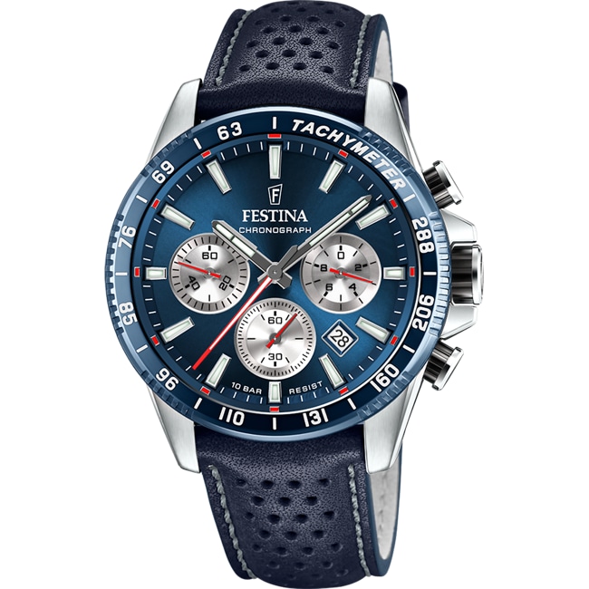 Festina Timeless Chrono Blau Festina Timeless Chrono Blau - F20561/2