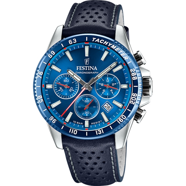 Festina Timeless Chrono Blau Festina Timeless Chrono Blau - F20561/3