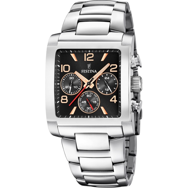 Festina Timeless Chronograph 36 Silver / Black - F20652/4