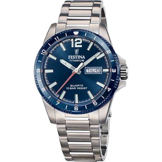 Festina Titanium Day Date 43mm - F20698/2