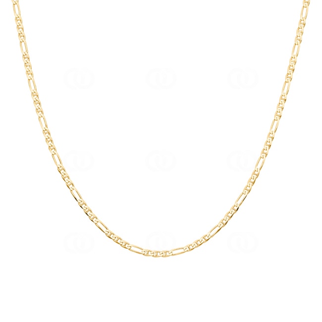 Figaro Anchor Chain 750/18 K Yellow Gold 2mm - 532.2