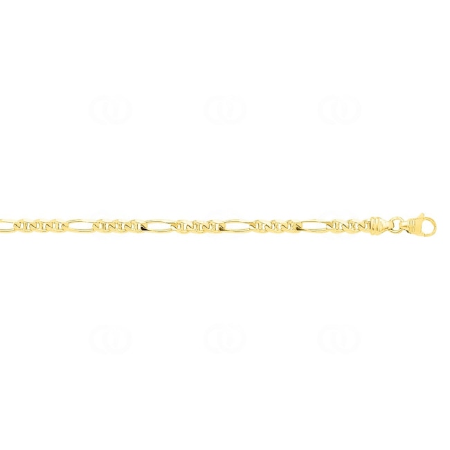 Figaro Anchor Chain 750/18 K Yellow Gold 4mm - 532.4