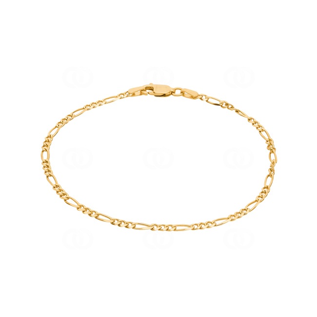 Figaro Bracelet 750/18 K Yellow Gold 2.3mm - 1171.03958/1900