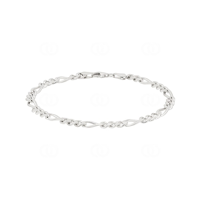 Figaroarmband 925 Silber 5.0mm - AR-925-298
