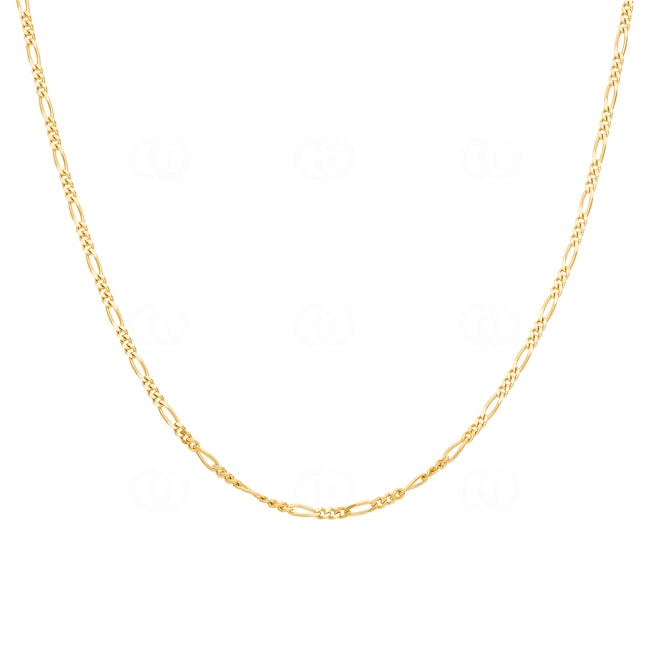 Figaro Chain 375/9 K Yellow Gold. 1.8mm - 4143.03150