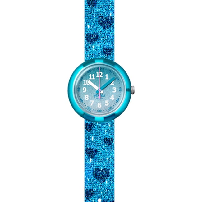 Flik Flak Pool in Miami Turquoise Sparkle - FPNP064