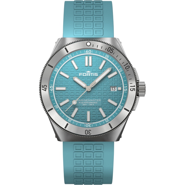 Fortis Marinemaster M-40 Serenity Blue Horizon Strap Fortis Marinemaster M-40 Serenity Blue Horizon Strap - F8120003